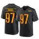 Game Black Men's Efe Obada Washington Commanders Alternate Jersey