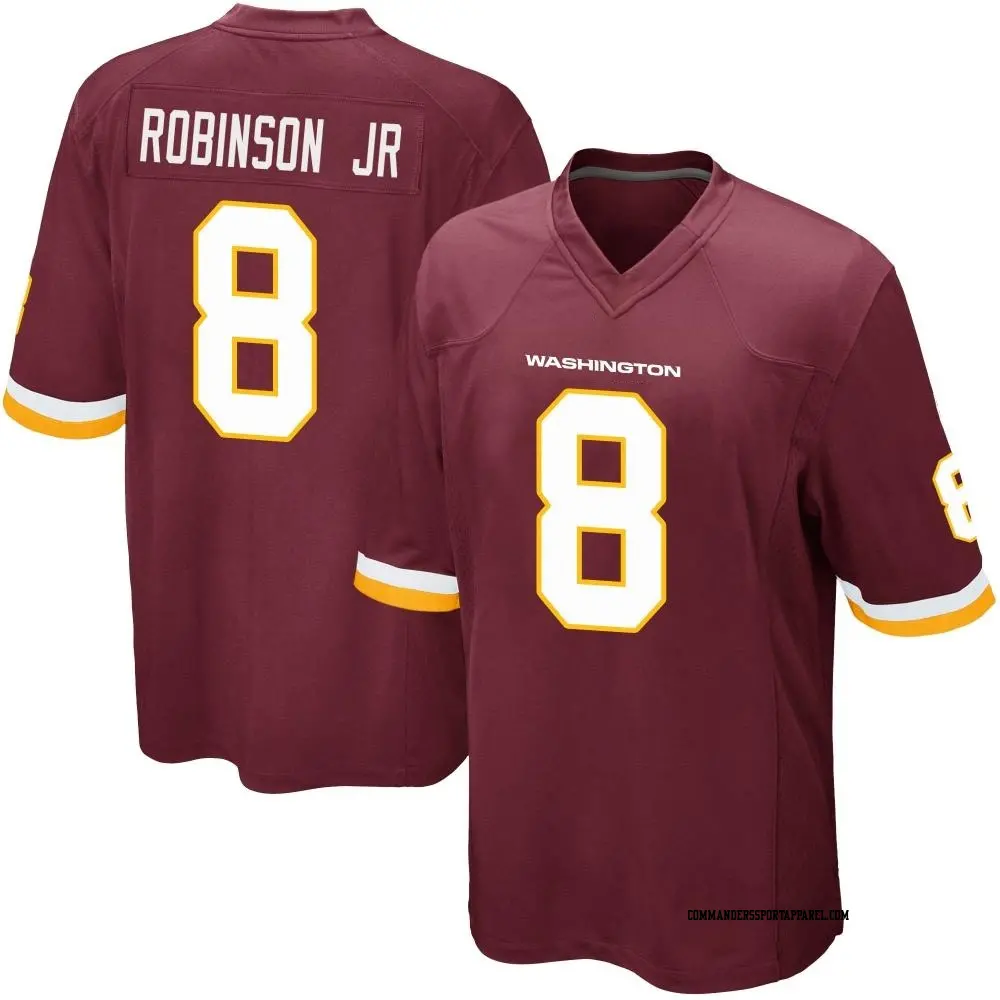 Game Men's Brian Robinson Jr. Washington Commanders Burgundy Team Color Jersey