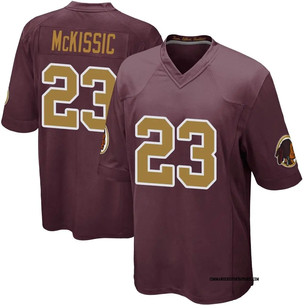 Game Men's J.D. McKissic Washington Commanders Burgundy Alternate Jersey