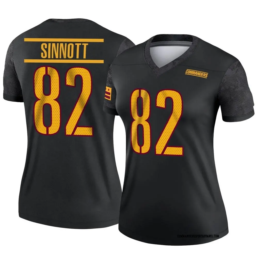 Legend Black Women's Ben Sinnott Washington Commanders Alternate Jersey