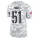 Limited Arctic Camo Men's Bobby Hart Washington Commanders 2024 Salute to Service Jersey