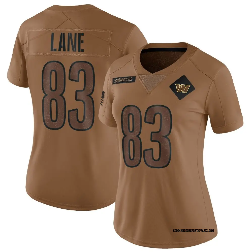 Limited Brown Women's Jaylin Lane Washington Commanders 2023 Salute To Service Jersey