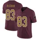 Limited Men's Kyric McGowan Washington Commanders Burgundy Alternate Vapor Untouchable Jersey
