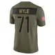 Limited Olive Men's Andrew Wylie Washington Commanders 2025 Salute to Service Jersey