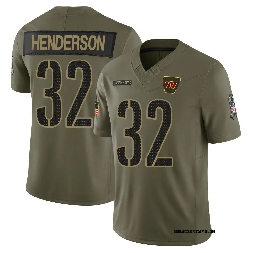 Xavier Henderson Jersey for Men, Women and Kids - Commanders Store