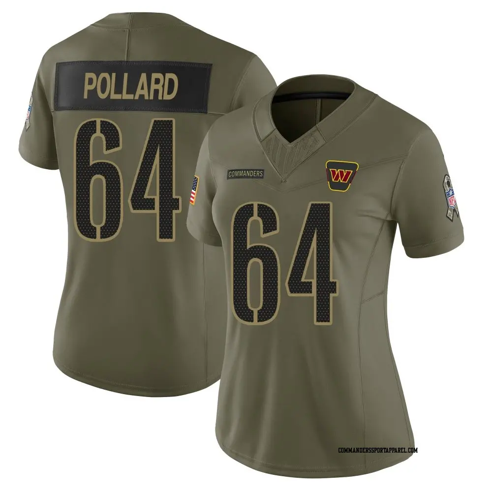 Norell Pollard Jersey for Men, Women and Kids - Commanders Store