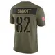 Limited Olive Youth Ben Sinnott Washington Commanders 2025 Salute to Service Jersey
